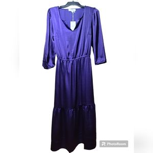 NWT✨$68 Lucky Brand Parachute Purple Dress size L